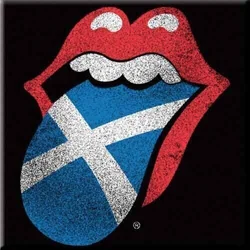 The Rolling Stones Tongue Scotland Magnet