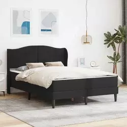 Krevetna konstrukcija Crna 120 x 200 cm Umjetna koža