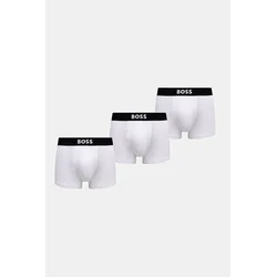 BOSS boksarice 3-pack BOSS One moške, bela barva, 50544263