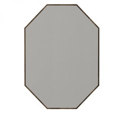 Hanah Home Ogledalo Lost Walnut, 45x70cm, Braon