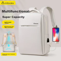 Milooky Torba za laptop, Bela