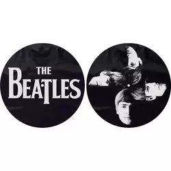 The Beatles Drop T Logo & Faces Slipmat