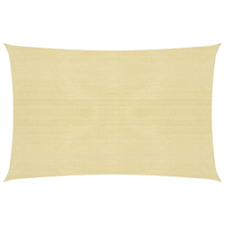 Den Senčno jadro 160 g/m2 bež 5x8 m HDPE