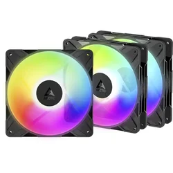 Arctic P14 PRO 140mm Reverse A-RGB 3 komada set ventilatora crni ACFAN00327A