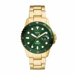 Ročna ura Fossil Blue FS6030 Zlata