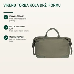 Bruno Vikend putna torba Eco Voyager, Maslinasta