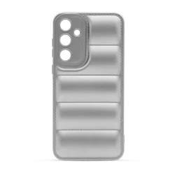 Maska za telefon DEEP SHINE MATTE za Samsung A55, Srebrna