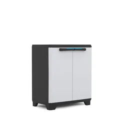 KETER Ormar linear 90x68x39 cm belo-sivi