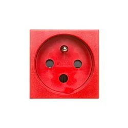 shumee Enojna vtičnica M45 z/brez 16A rdeča STD-F0K SRO1 6120312
