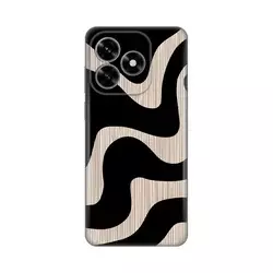 Silikonska maska za Honor X5c Plus, Black Flow