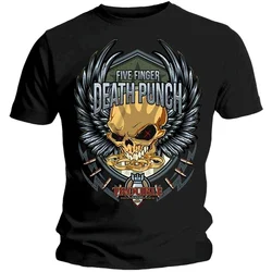 Five Finger Death Punch Majica Trouble Unisex Black L