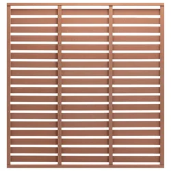 Panel za ogradu WPC 180 x 180 smeđi