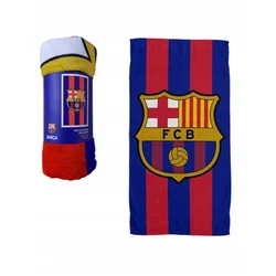 FC Barcelona Brisača za na plažo 70 x 140 BARCA BEACH HOLIDAY POOL