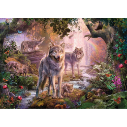 RAVENSBURGER Puzzle Vukovi, 1000 delova