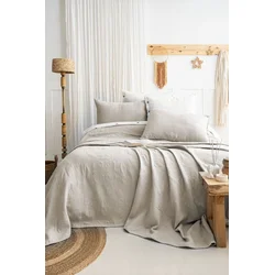 Lessentiel Maison Set Prekrivač i jastučnice Julia, 240x260 cm, Bež