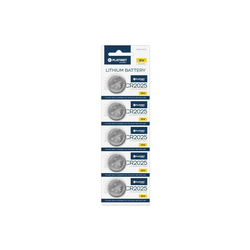 5x Gumbasta litijeva baterija CR2025 BLISTER 3V
