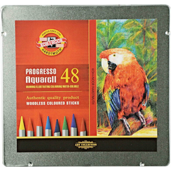 KOH-I-NOOR Progresso Aquarell Pastels (48 Pieces)