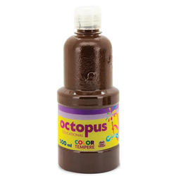 Tempera 500ml braon octopus unl-1124