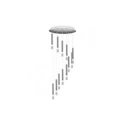 Luster na sajli ICE 12xLED/1W/230V