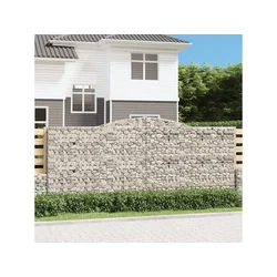 Lučne gabionske košare 15 kom 400 x 50 x 160/180 cm željezne