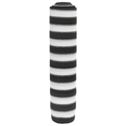 Mreža za privatnost antracit-bijela 1,8 x 50 m HDPE 195 g/m2