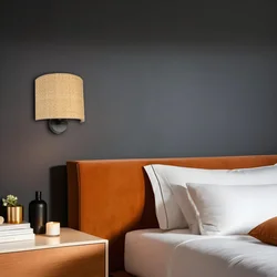 Opviq Zidna lampa E27 Max 40W, Bež-Crna