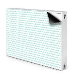 tulup.si Dekoracija za radiatorje Zeleni hribi 80x60 cm