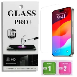 Prémično zaštitno staklo 9D Izmael za Apple iPhone 15 Plus - Prozirna KP33620