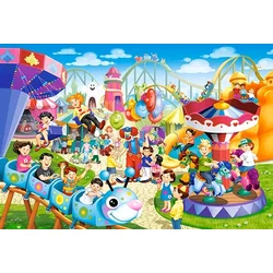 CASTORLAND Puzzle Zabaviščni park MAXI 40 kosov