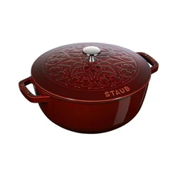 Cocotte cooking pot, cast iron, 24 cm/3.6 L, Grenadine - Staub