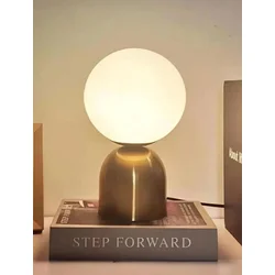 Opviq Stona lampa BRZ-340118, 40 W, 32 cm, Zlatna boja