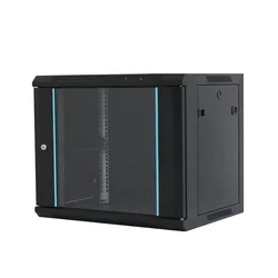 MAXPRO LINE Rack orman nazidni, 6U, 600x450, staklena vrata