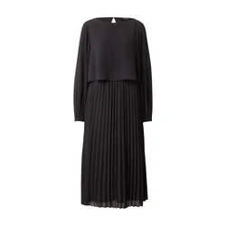s.Oliver BLACK LABEL Obleka črna
