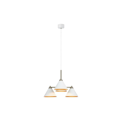 Markslöjd 108077 - Luster na sajli KLINT 4xE14/40W/230V beo