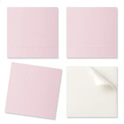 shumee Samolepilna vinilna stenska obloga s potiskom nežnih navpičnih ploščic 9x30x30 cm