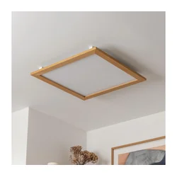 Brilagi - LED prigušiva svetiljka SLIMFRAME WOOD LED/58W/230V 64x64 cm + DO