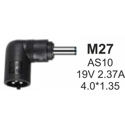 Gembird NPC-AS10 M27 Konektor za punjač, 45W-19V-2.37A, 4.0x1.35mm