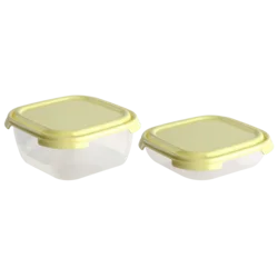 Plastična posuda Frigo Linea set 2/1, Žuta