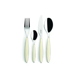 Guzzini Set pribora za jelo, 24 komada, Beli