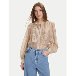 ViCOLO Bluza TF0256 Bež Regular Fit