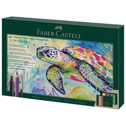 SET ALBRECHT DÜRER & PITT ARTIST PEN PK46 FABER CASTELL 217554 SORTIRANO