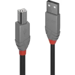 shumee Lindy A-B 10M Anthra Line USB 2.0 kabel, 36677