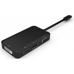 MicroConnect Hub USB-C - DP / HDMI v1.4 /