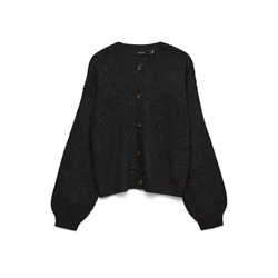 VERO MODA Pletena jopa VMLEA črna