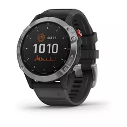 GARMIN pametni sat Fenix 6 SOLAR, Silver