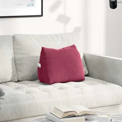 Jastuk za leđa Vinska crvena 45 x 20 x 35 cm Kordura tekstil