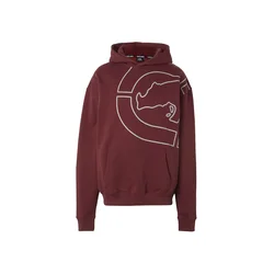 Ecko Unlimited Majica svetlo siva / temno rdeča