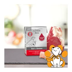 Platinum Menu Beef + Chicken 185g, Balansirana Hrana sa Govedinom i Piletinom
