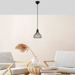 Conceptum Hypnose Luster Telyildo-12150, 20x20x117 cm, E27 , Crni