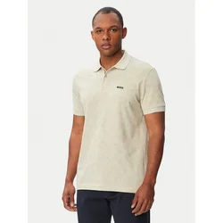 BOSS Polo majica Swing 50564801 Svetlo bež Regular Fit